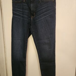 J. Crew Women's Skinny Jeans - Dark Blue